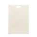 TableCraft CBG1824AWH - 18" x 24" 1/2" White Plastic Cutting Board, Integrated Handle, Anti‑Slip, NSF 1 image