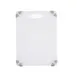 TableCraft Products CBGW912AWH Cutting Board 12" x 9" x 5/8" White PP Anti‑Slip Grips Handle NSF 1 image