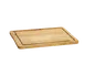 TableCraft CBW241615 Wood Cutting Board – 24"x16"x1-1/8", Rectangular, Integrated Channel, Hand Wash Only 1 image