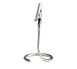 TableCraft CH2 Menu Card Holder – 2" x 2" x 3-1/2" Stainless Steel Alligator Clip Circle Stand 1 image