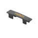 TableCraft CN482 French Name Tag, Black With Orange Print, Dishwasher Safe Polypropylene, Fits N48 1 image