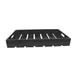 TableCraft CRATE12BK - Serving & Display Crate, 12-3/4" x 10-1/2" x 2-3/4", Black, Fits 1/2 GN Pan 1 image