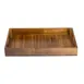 TableCraft CRATESB11 Acacia Wood Gastro Serving Crate, 20-7/8" x 12-3/4" x 2-3/4", Brown, Handles 1 image