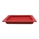 TableCraft CW1242R - 1/2 Size Grill Pan, 1.5 Qt, 12-7/8" x 10-1/2", 1-1/2" Deep, Red Duracoat Al 1 image