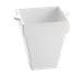 TableCraft CW1470N - 2 Qt Square Bowl, 6" x 6" x 6-1/2", Cast Aluminum, Cold Hold -20°F, NSF 1 image