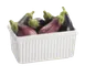 TableCraft CW1530GN 3-4qt Green Duracoat Aluminum Salad Crock, 10" x 6" x 5-1/4", Cold Holding, NSF 1 image