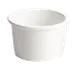 TableCraft CW1665X 1 Qt Crock, 4¾" Dia x 5" H, Orange Aluminum, NSF, Hold -20°F, Dishwasher Safe 1 image
