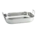 TableCraft CW2032 - 6-Qt Roasting Pan, 14-1/2" x 11-5/8" x 2-1/2", Brushed Al/Stainless, Handles 1 image