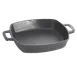TableCraft CW30114 Cast Iron Fry Pan, 2-1/4 Qt, 9-7/8" Square, Dual Handled, Induction Ready 1 image