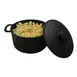 TableCraft Products CW30148 Mini Casserole, 18 oz., 5" dia. x 2-1/2"H, Cast Iron, Handles & Lid 1 image