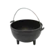 TableCraft CW30151 Mini Kettle Server, 16oz, 5" Dia. 2-1/2" H, with Handle, Cast Iron Baking Dish 1 image
