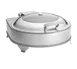 TableCraft CW40164 Electric 6-qt Stainless Steel Chafing Dish, 20-1/2" x 18-1/2" x 13", 700W Heater 1 image
