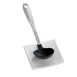 TableCraft CW4062PB - Spoon Rest, 4-1/8" x 4-1/8" x 1/2", 2 oz., Cold Holding, Pigeon Blue Aluminum 1 image