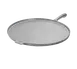 TableCraft Products CW4100N Pizza Pan, 16" Dia x ½", 16" x 23" Handle, Aluminum NSF, -20°F Resist 1 image