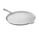 TableCraft CW4110SBL Pizza Pan - 14" Round, 1/2" Thick, Sky Blue Duracoat Cast Aluminum, NSF 1 image