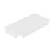 TableCraft CW5036 - 13-1/4" x 6-7/8" x 1" Translucent Acrylic Pan Cover, 1/3 Size, Fits CW5012/CW5014 1 image