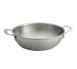 TableCraft CW7012 Induction 3-Qt Wok, 9-1/2" Dia., Tri‑Ply Aluminum & Stainless, 2 Loop Handles 1 image