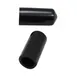 TableCraft DCBK - Dust Cap Cover for Liquor Pourers, Opaque Black, BPA-Free Dishwasher Safe - 12/Pack 1 image