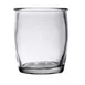 TableCraft Products FLGLASS4 - Vintage Clear 4oz Glass Coffee Mugs, 2.375"x2.375"x2.75", Pack 1 image