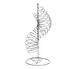 TableCraft FSP1507 - Meranda Fruit Basket 9" x 9" x 18-1/2" H, Chrome Plated Metal, Hand Wash Only 1 image