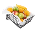 TableCraft GMT13105 Metal Transformer Basket, 13" x 10" x 5", Black Powder Coated, Adjustable 1 image