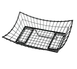 TableCraft GMT2113 Metal Serving Basket, 21" x 13" x 5.5", Black Powder Coated, Adjustable Food Basket 2 image