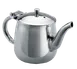 TableCraft GN10 - 10oz Gooseneck Stainless Teapot, Mirror, 6-1/4" x 3" x 4", Dishwasher Safe, Lid 1 image