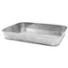 TableCraft GPSS120 Serving Platter, 12" x 9" x 1-7/8", Stainless Steel, Dishwasher Safe - 1/Each 1 image