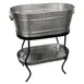 TableCraft GTSS2313N - Brickhouse Beverage Tub Set 27-1/2" x 15" x 32" 12-3/4 gal stainless steel Set 1 image