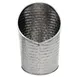 TableCraft GTSS28 Brickhouse Fry Cup, 9-10 oz, 3-1/4" Dia x 4-1/2" H, Angled Stainless Steel 1 image
