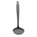 TableCraft Products H3900GY Cash & Carry Ladle, 5 oz, 10-3/4", Silicone, Gray, BPA Free 1 image