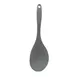 TableCraft Products H3902GY Serving Spoon, 11-5/8" Gray Silicone, Heat‑Resist to 400°F/204°C, BPA‑Free 1 image