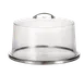 TableCraft Products H820P - 13" Diameter Steel Cake Plate Stand, 1/2" Height, Dishwasher Safe 1 image
