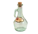 TableCraft H9222 Oil & Vinegar Cruet Bottle – 16oz Green Tint Glass, Dishwasher Safe, Cork Stopper 2 image