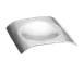 TableCraft Products HB3 Spoon Rest - Square 5" x 5" x 3/4" Stainless Steel, Dishwasher Safe 1 image