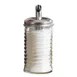 TableCraft HBH860 Beehive Sugar Pourer, 12 Oz, 6-5/8" Height, Clear Glass with Stainless Steel Spout 1 image