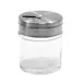 TableCraft Products HGJ15RT Glass Storage Jar, 1-1/2 oz, Rotating Top, Clear 1 image