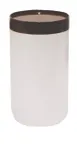 TableCraft JC1032BR PourMaster Mix Bottle, 1 Qt, 3-5/8"W x 3-5/8"D x 6-3/4"H, Polyethylene, Brown 1 image