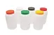 TableCraft Products JC1064X PourMaster Bottle, 1/2 Gallon 64oz, 4-3/8" Dia x 8-3/4" H, Poly, Orange 1 image
