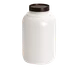 TableCraft JC1128A PourMaster Jar, 1 Gal, Polyethylene, Dishwasher Safe, 6 Color-Coded Caps 1 image