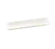 TableCraft M206 Serving Tray - 20" x 6" White Melamine Rectangular Dish 212°F Safe Dishwasher Safe 1 image