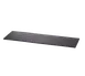 TableCraft MGL2 - Frostone 20-3/4" x 6-3/8" Black Slate Melamine Tray, 212°F Safe, Dishwasher 1 image