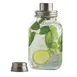 TableCraft Products MJS30 Mason Jar Cocktail Shaker, 30 oz, 2‑pc, 18/8 Stainless Steel Top, Glass 1 image