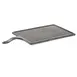 TableCraft Products MSP4520 - 13" x 8-3/4" Melamine Tray, Black, Frostone Paddle, Dishwasher Safe 1 image