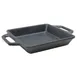 TableCraft MSSKLT65 - 6-1/2" Square Melamine Skillet Server, Cast Iron Coated, Dishwasher Safe 1 image