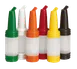 TableCraft N32A Cash & Carry PourMaster Unit, 1 Qt, Polyethylene, BPA‑Free, NSF, Assorted Caps 1 image