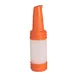 TableCraft Products N32VX PourMaster Bottle, 32 oz, V-Neck Top, Dishwasher Safe, Orange 1 image