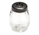 TableCraft P260SLBK Cheese & Spice Shaker, 6oz, Black Slotted Plastic Top, BPA‑Free 1 image
