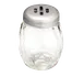 TableCraft P260SLCH Cheese & Spice Shaker, 6-9 oz. Polycarbonate Jar, Chrome Slotted Top, Silver Lid 1 image