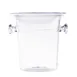 TableCraft PB5120 Wine Bucket – 3.5‑Qt Plastic, 8‑1/2”×8‑1/8”×8‑3/8”, 8‑10” Height, Handles 1 image
